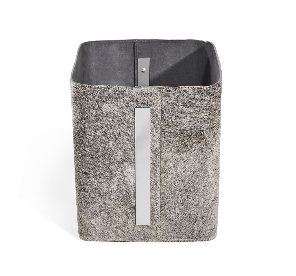 Portia Storage Basket - Natural Hide