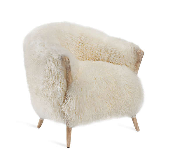 Ilaria Lounge Chair - Ivory