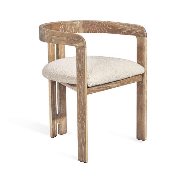 Burke Dining Chair - Shearling