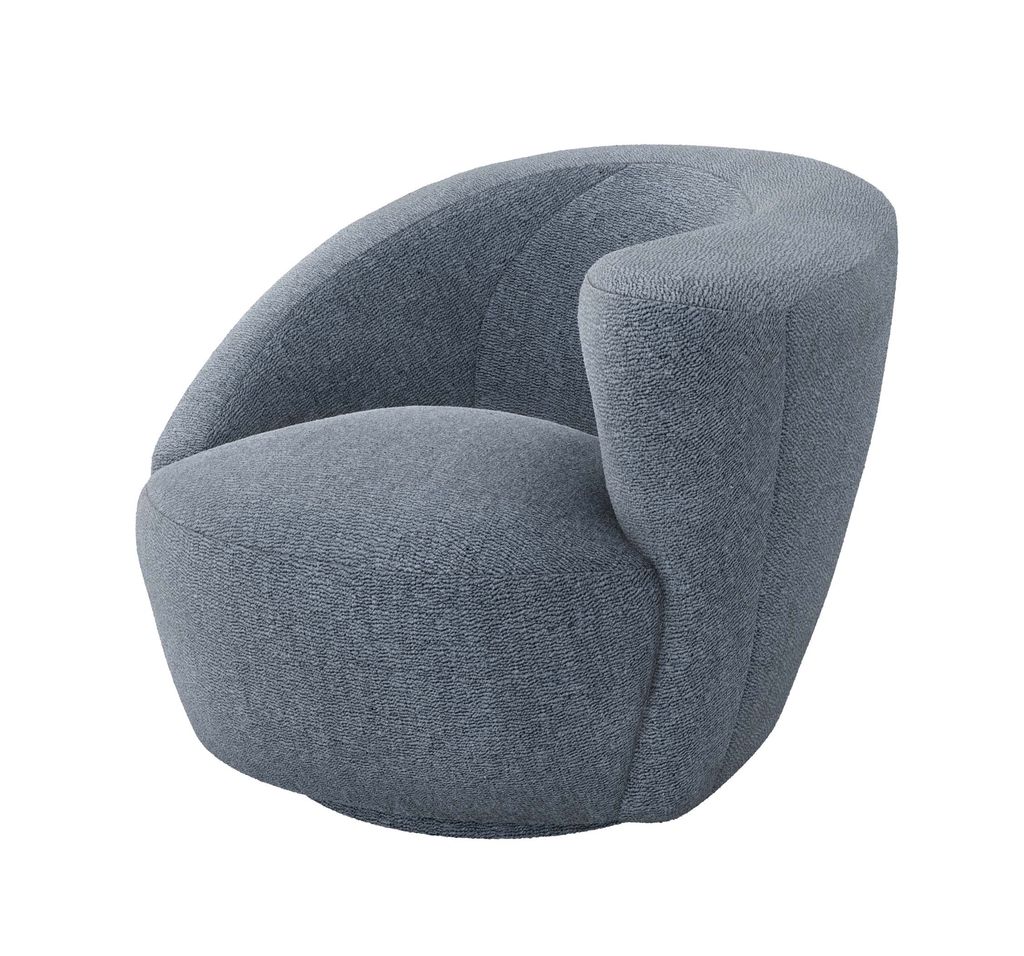 Preview image for Carlisle Right Swivel Chair- Azure
