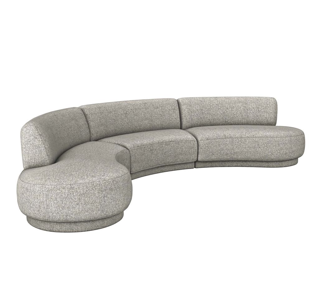 Nuage Right Sectional - Breeze