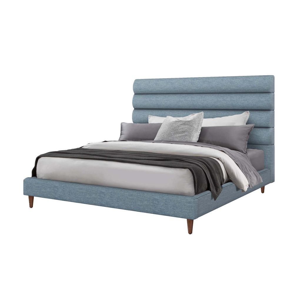 Channel California King Bed - Surf