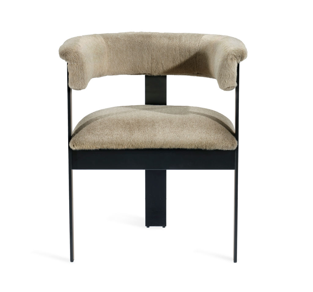 Darcy Dining Chair - Black/Fawn