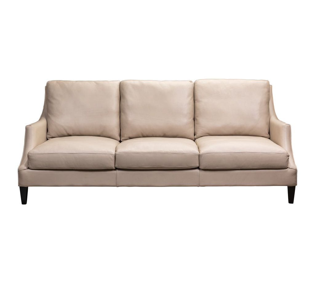 Jane Sofa With Welt Trim Mga 1301 Morgan Flax W 88" X H 38" X D 40.5"