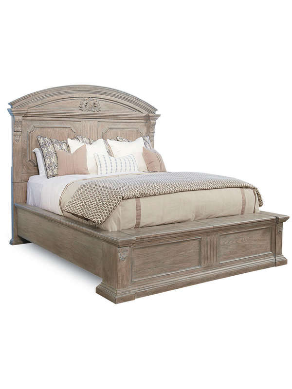 A.r.t. Furniture Arch Salvage King Chambers Panel Bed