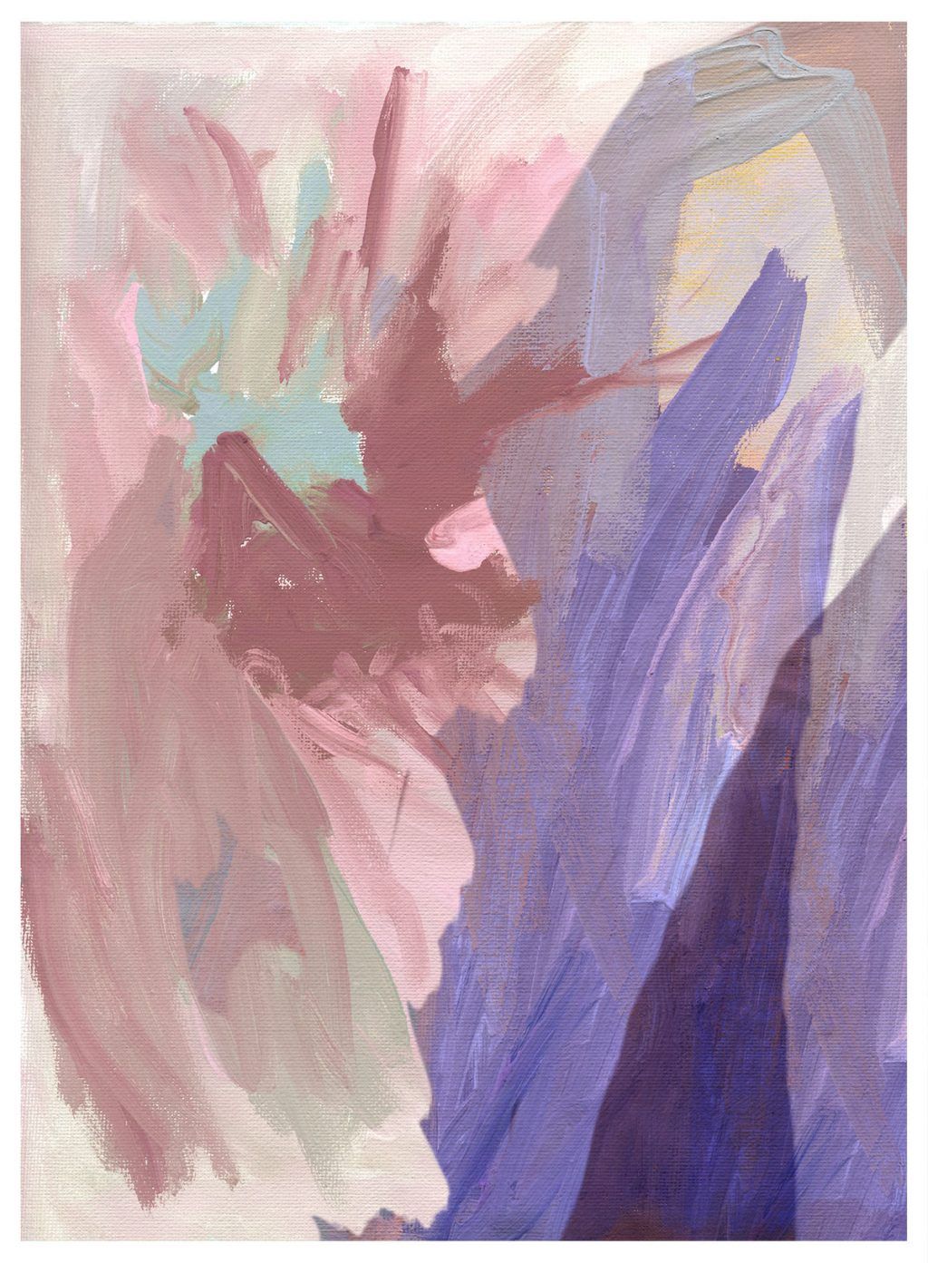 Untitled (Pink Acid) - 23" X 31" (25" X 33" Framed), Unframed