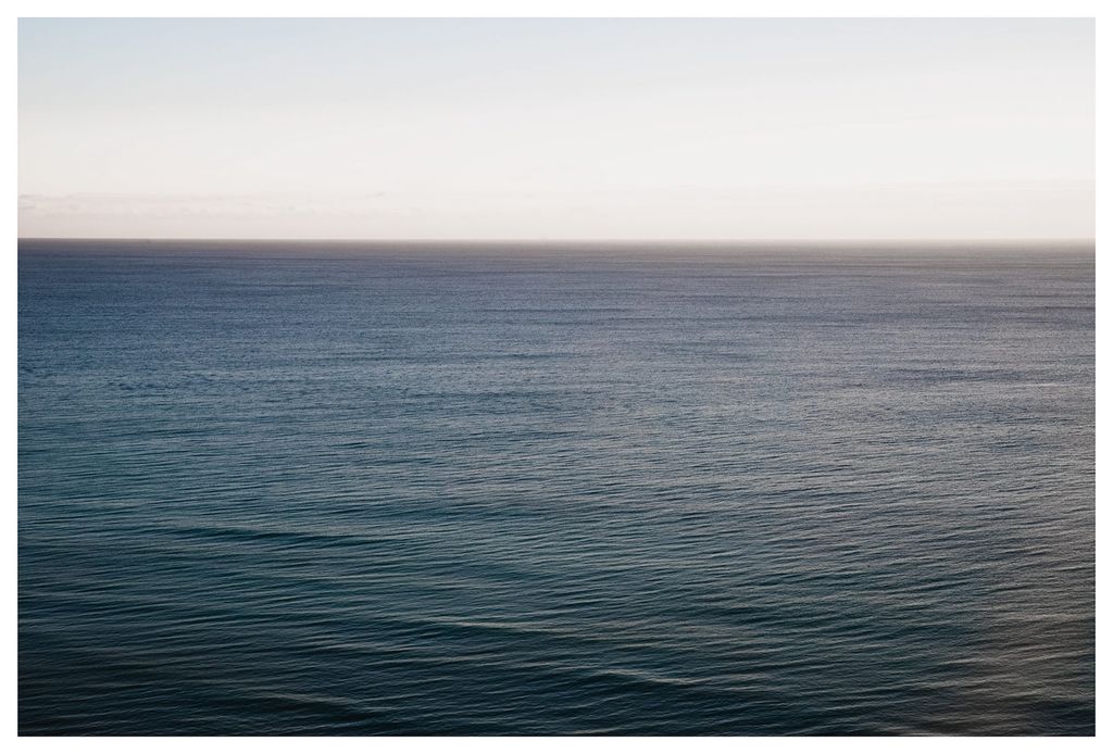 Miami A.m. - 30" X 20" (32" X 22" Framed), Black