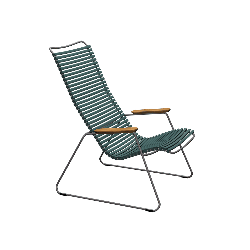 Click Lounge Chair, Pine Green