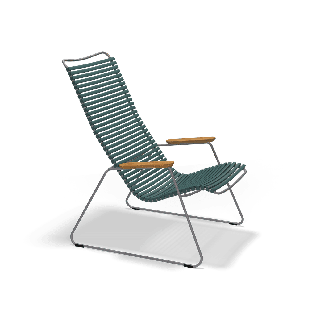 Click Lounge Chair, Pine Green