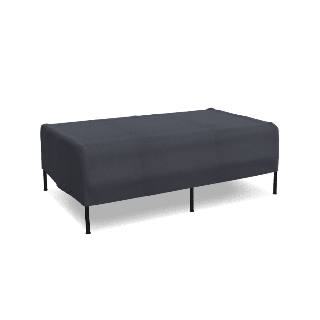 Avon Cover Lounge 2 Seater Sofa, Black