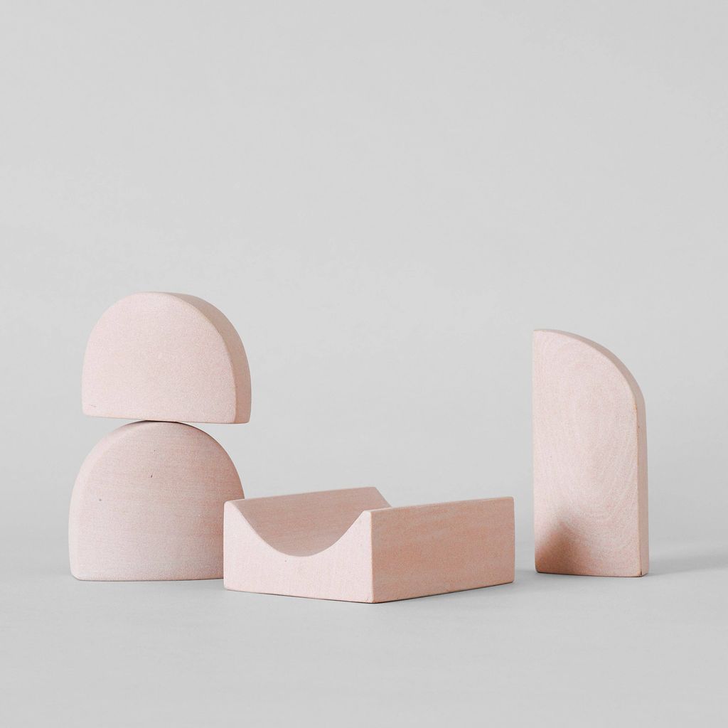 Preview image for Stacking Sculpture Set - Pink Sandstone