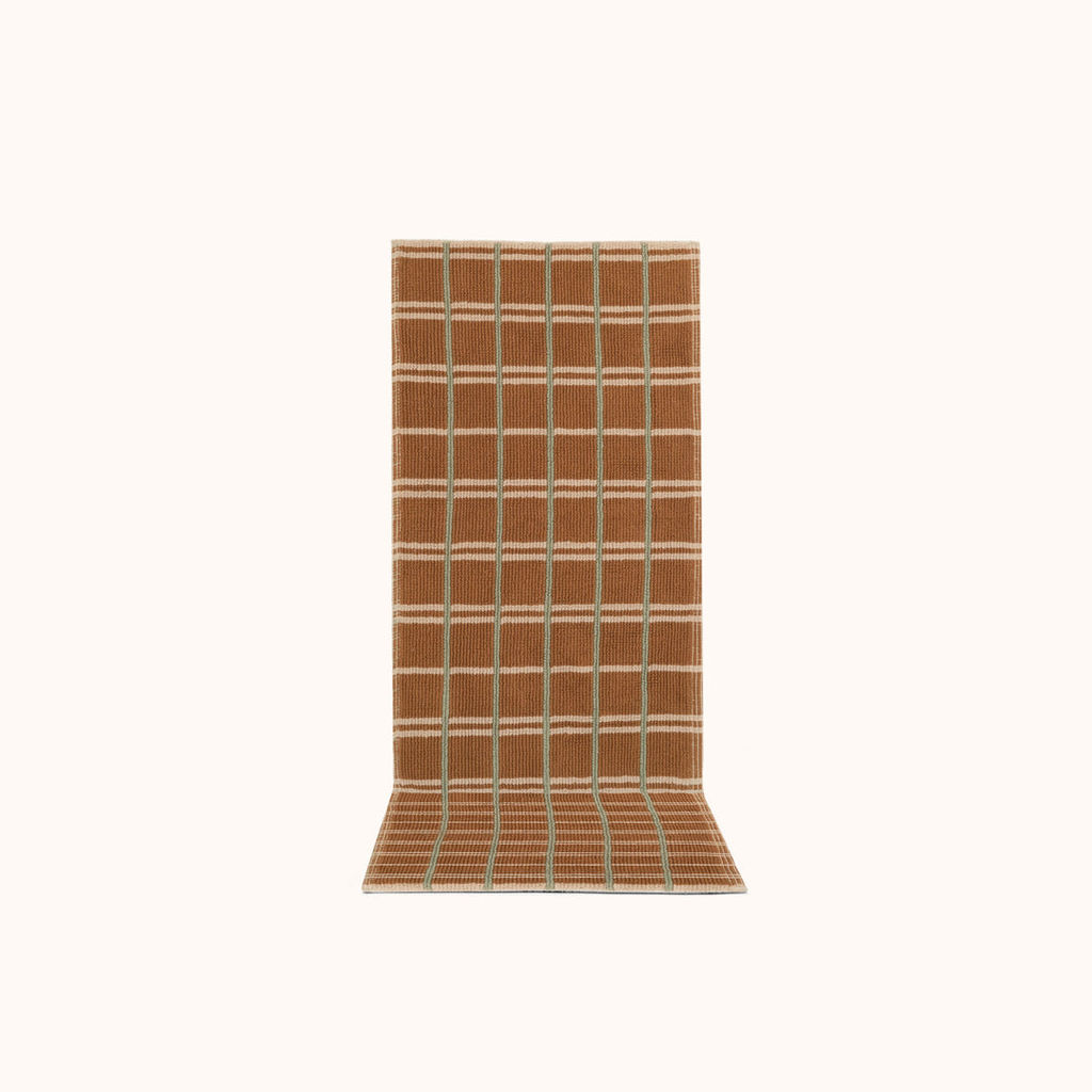 Preview image for Lucia Kitchen/Bath Mat 21" X 60", Hazelnut, Jade Multi