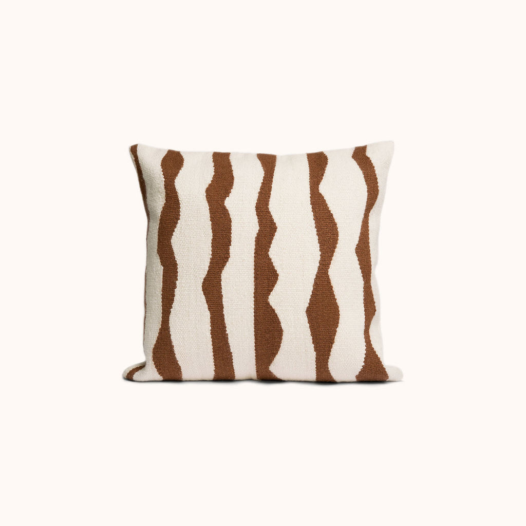 Preview image for Paso Throw Pillow 20" X 20", Natural, Chestnu