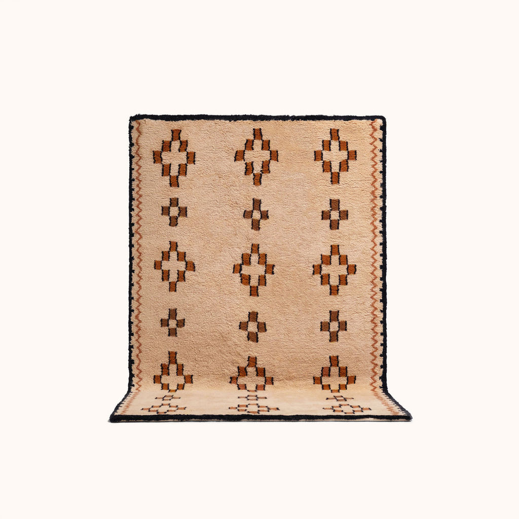 Carlota Rug 6' X 9', Hazelnut, Cocoa Multi