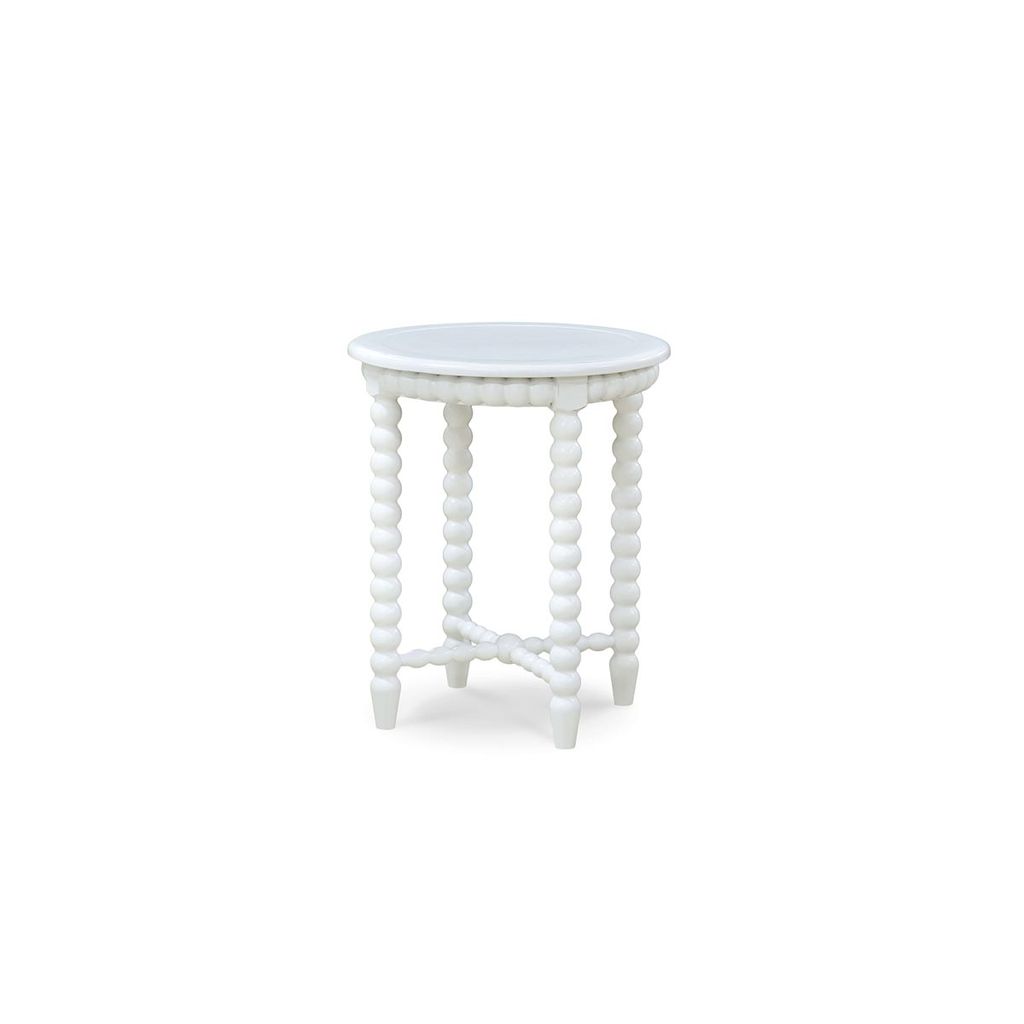 Preview image for Cholet Round End Table In Architectural White
