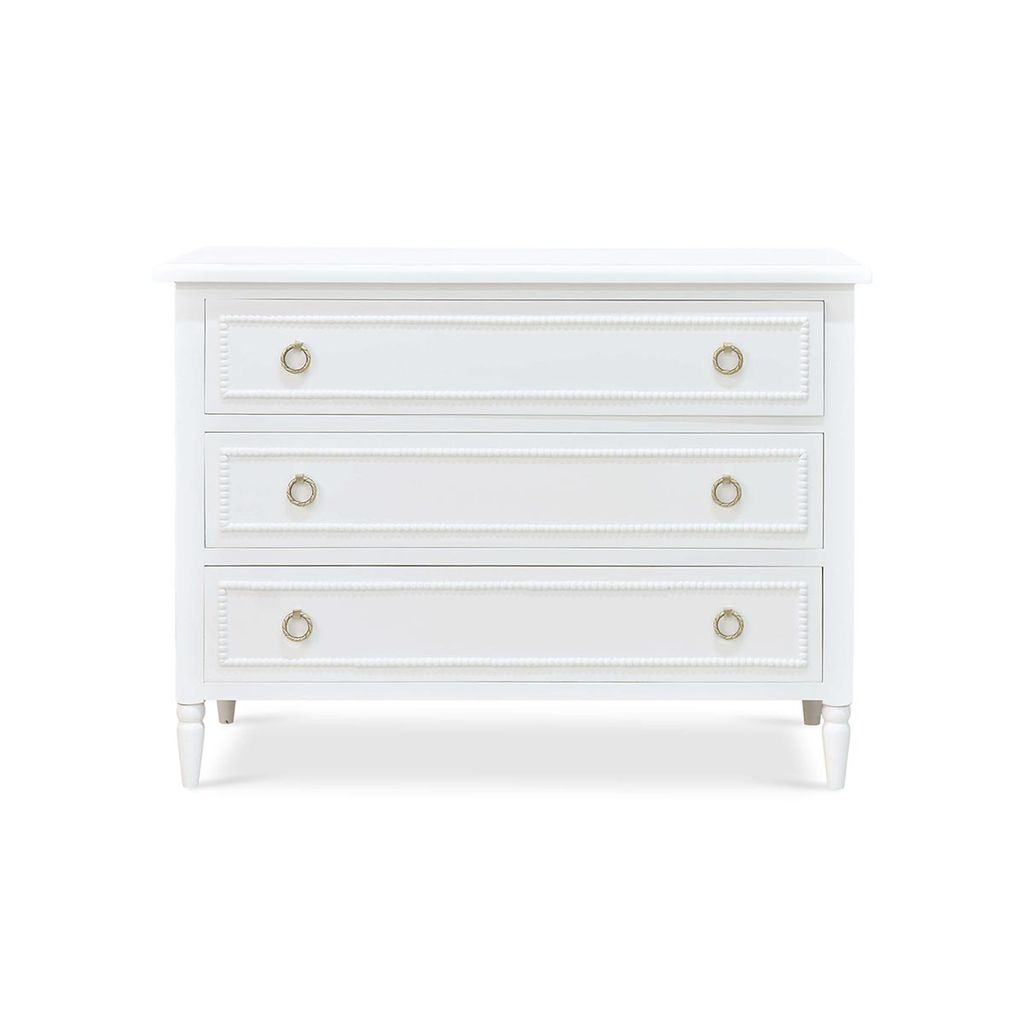 Cholet 3 Drawer Dresser In Architectural White