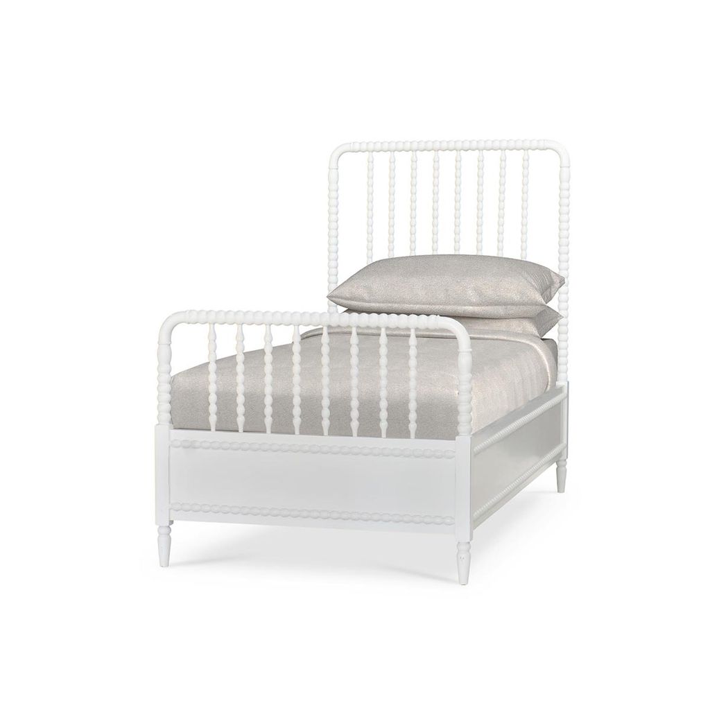 Cholet Bed Twin In Architectural White
