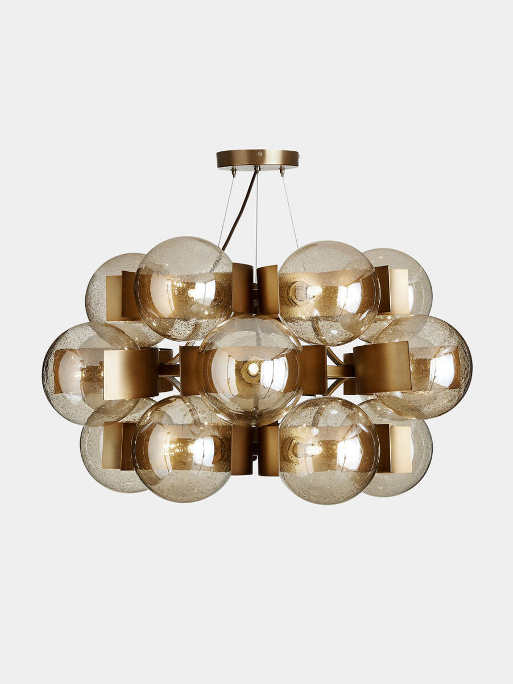 Pop Chandelier - 18 glass globes