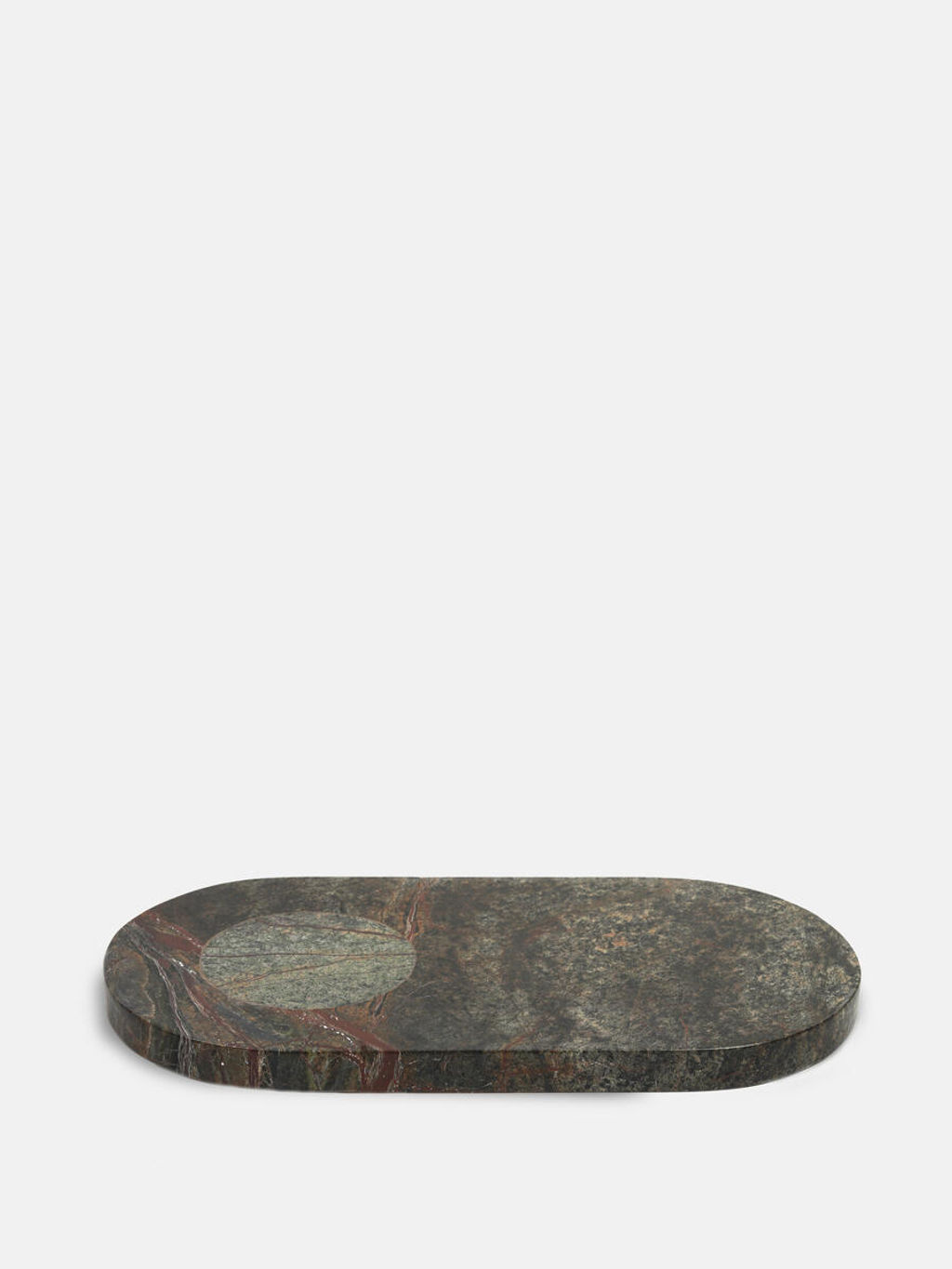 Preview image for Astell Serving Board Large, Forest Green Marble