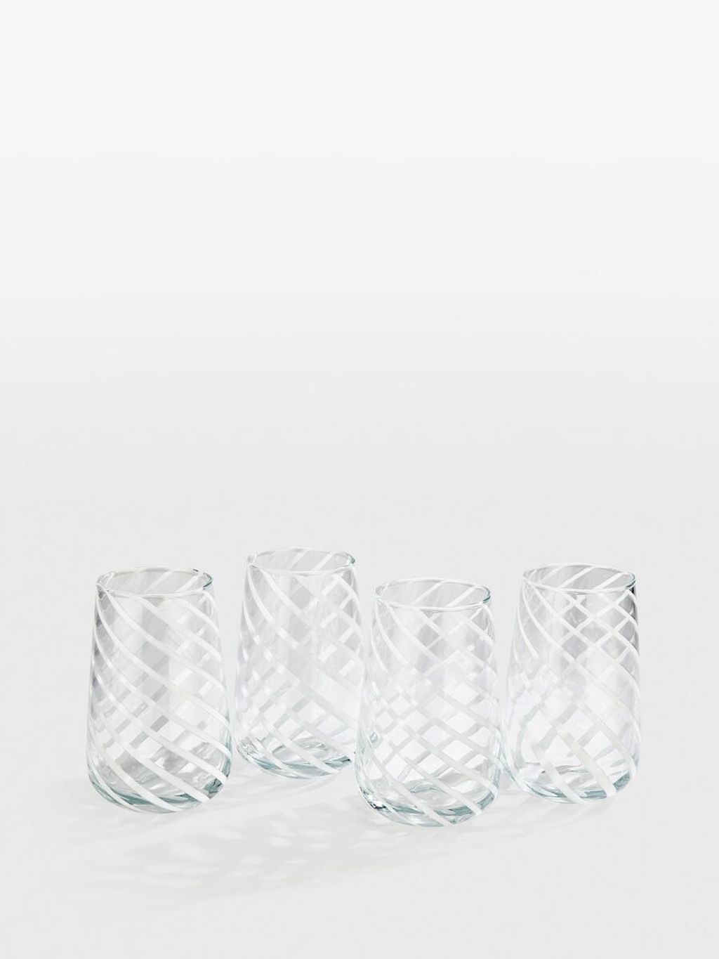 Highball White, Set Of Four