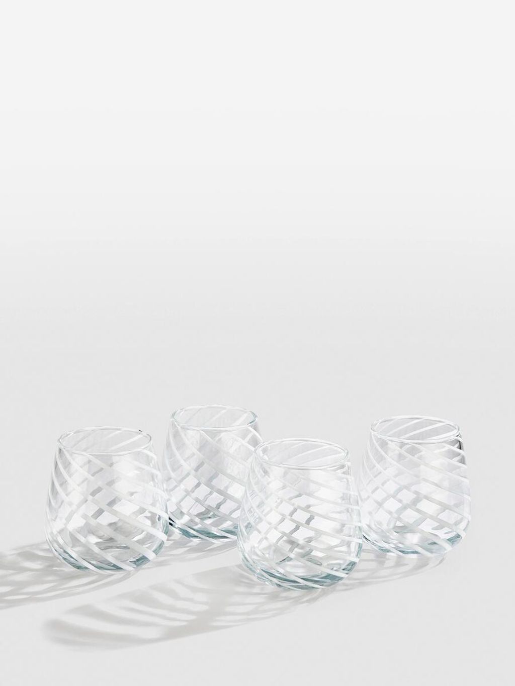 Lowball White, Set Of Four