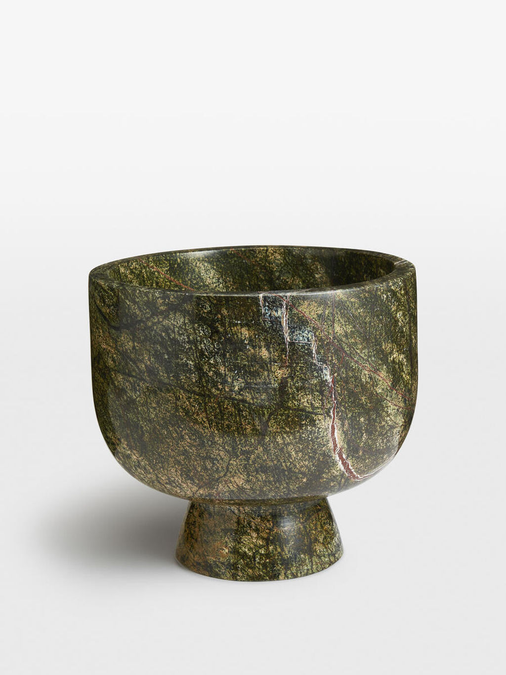 Preview image for Florenza Champagne Bowl, Green Marble