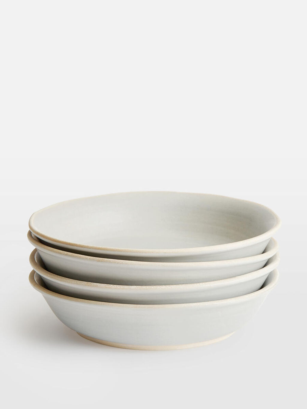 Morley Pasta Bowl, White, Set Of Four