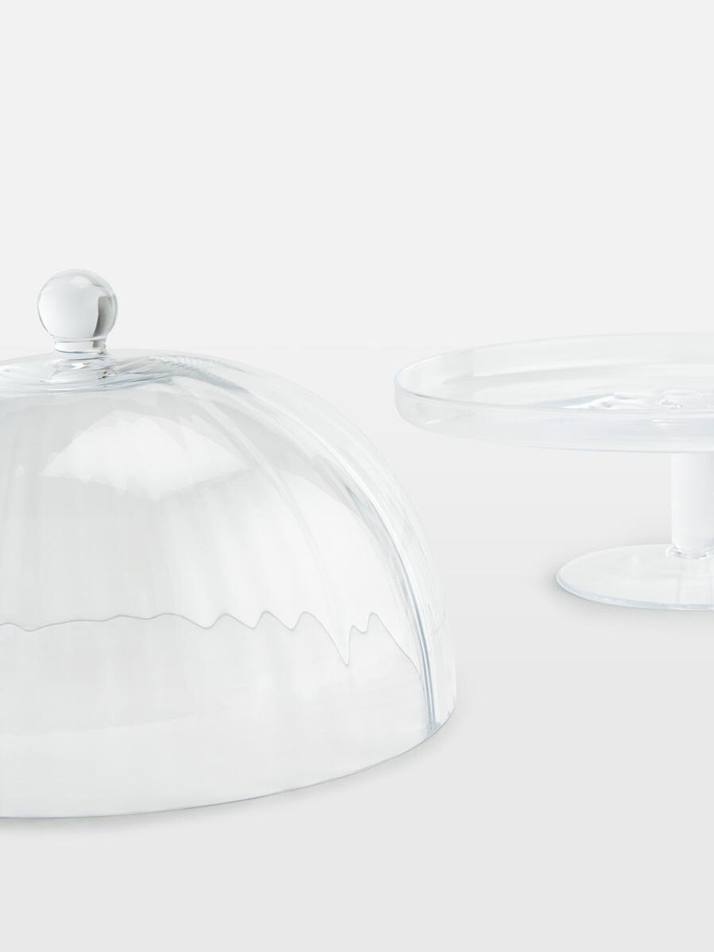 Pembroke Cake Stand With Cloche, Large