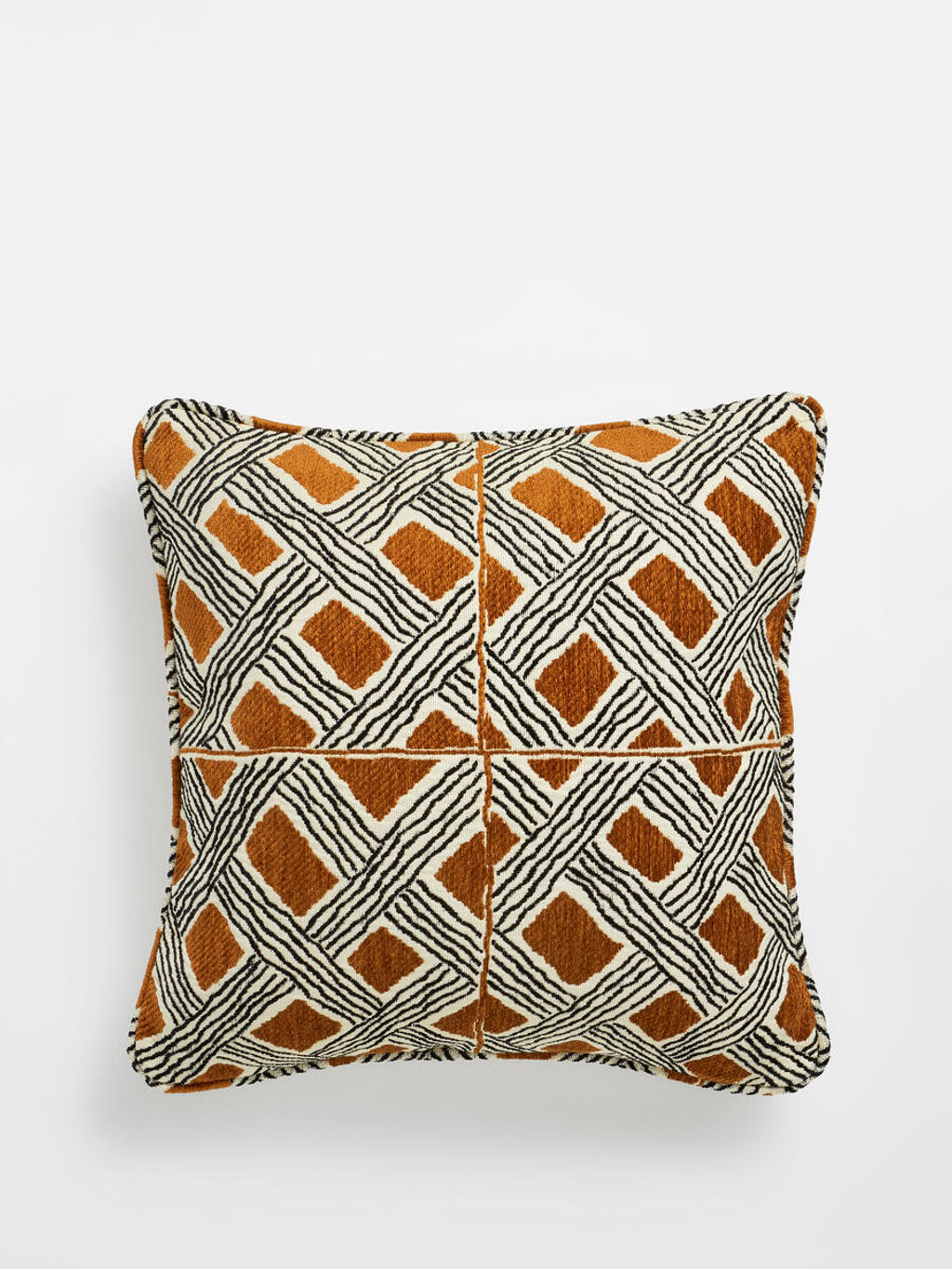 Preview image for Pierre Frey Behanzin Cushion, Rust