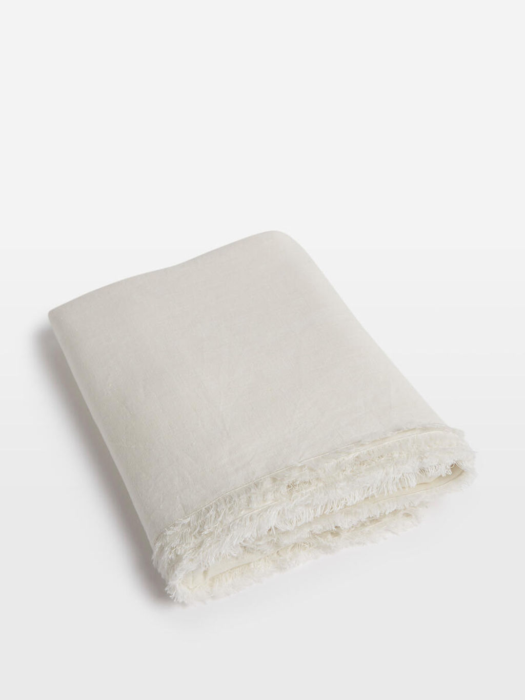 Preview image for Whitney Linen Tablecloth Cream, 170 X 250Cm