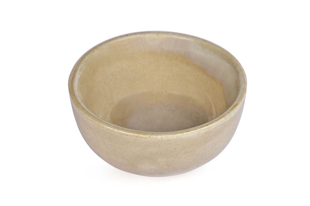 Preview image for Ceramic Snack Bowl 1" X 2.2", Ivory ( Set Of 2)
