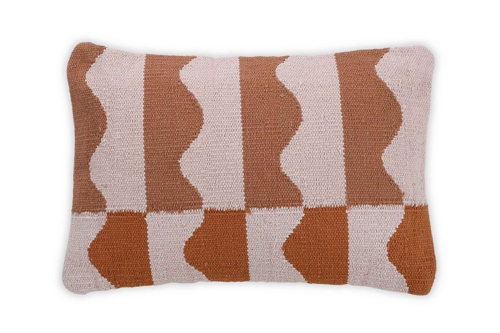 Ocean Lumbar Pillow 14" X 20", Earth