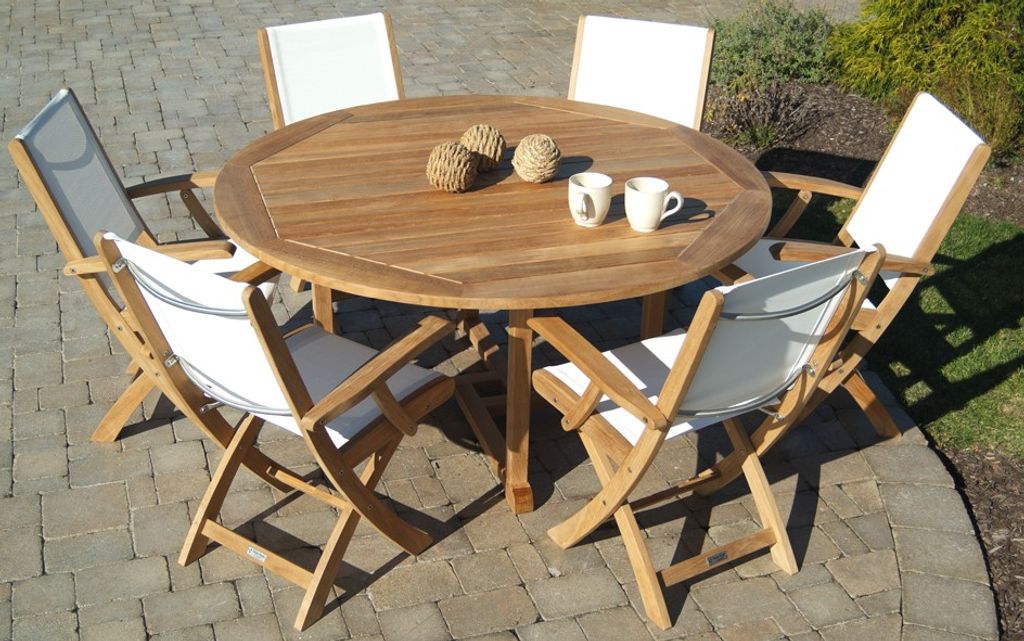 Oxford Round Dining Table 60"