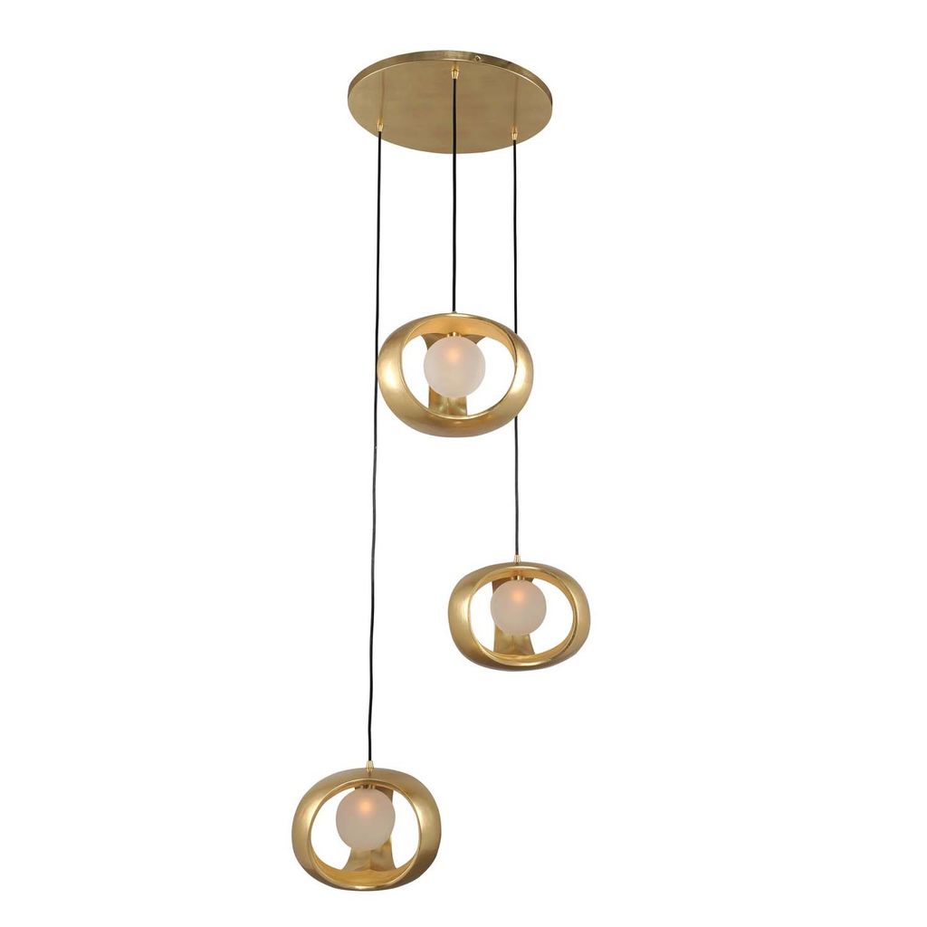 Preview image for Calistoga 25 Inch Pendant 9", Gold Leaf