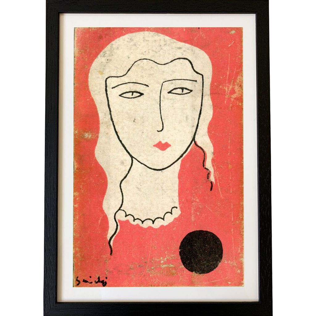 Portrait I 21" X 30" Framed + Standard Plexiglass