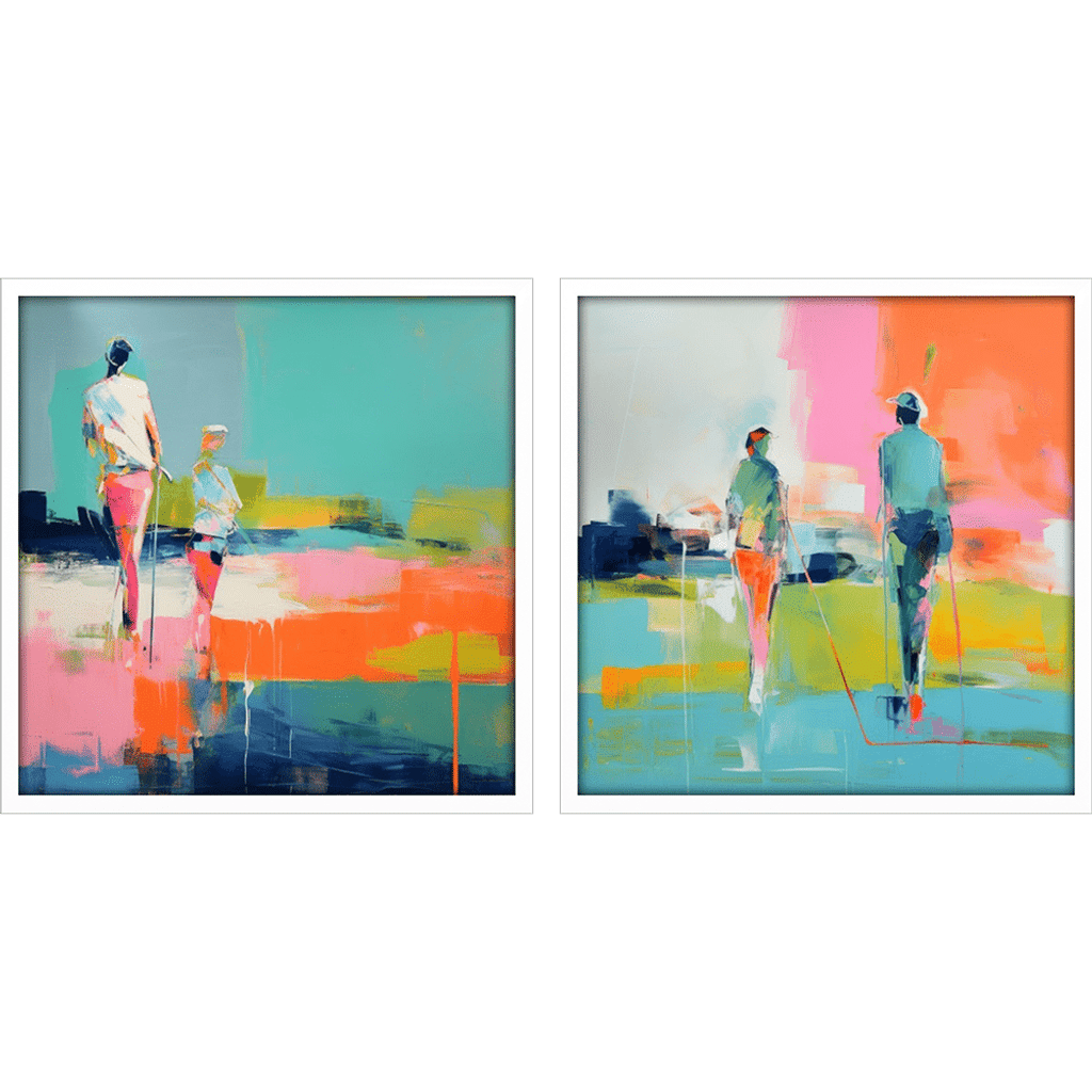 Golf Players Ii S/2