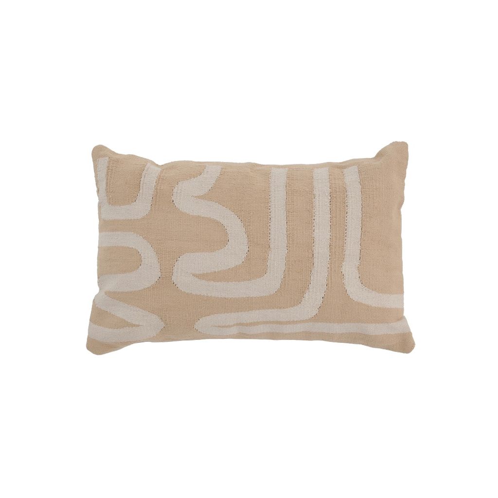 Brush Throw Pillow Cover 16" X 27”