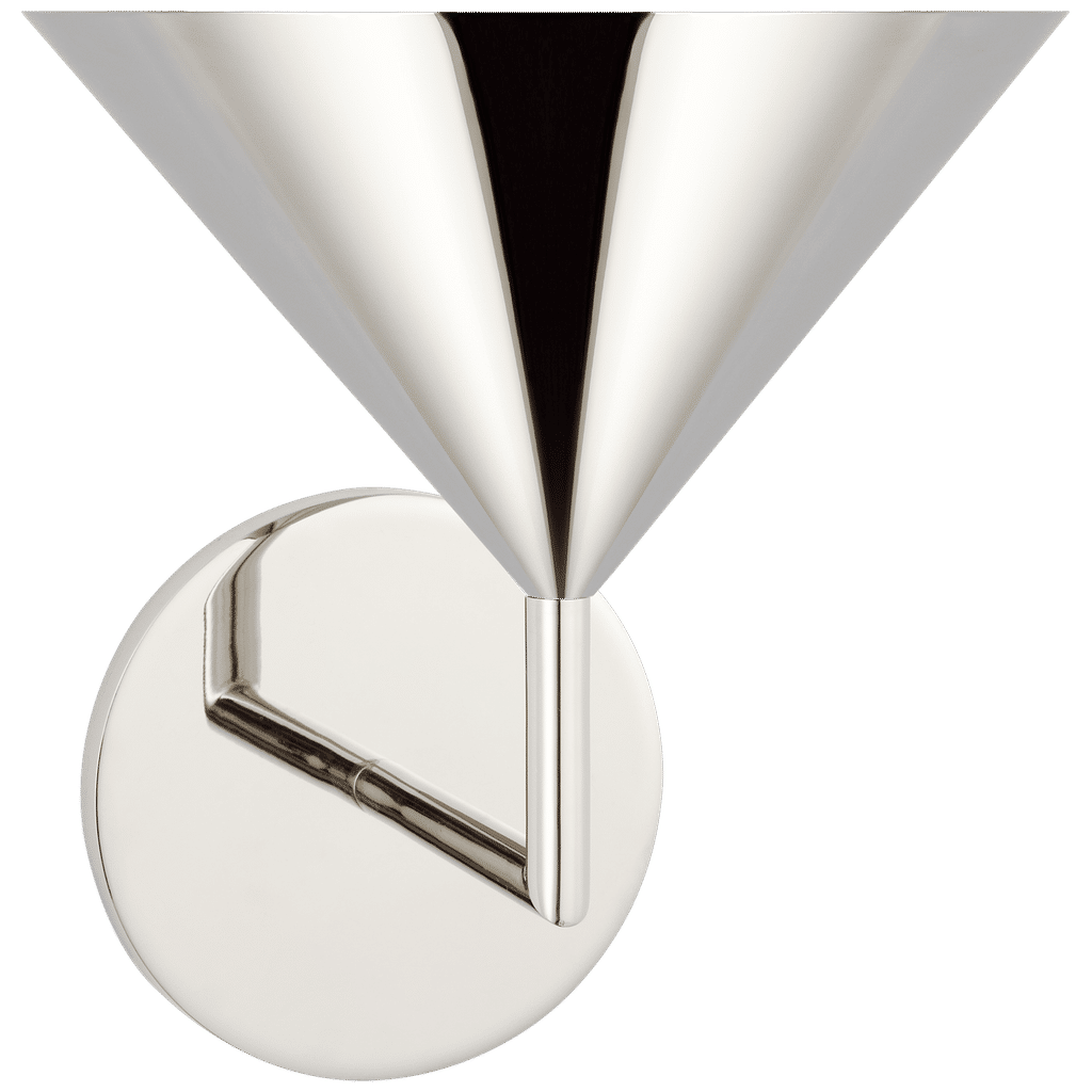 Paloma Contreras Orsay Small Single Sconce In Polished Nickel
