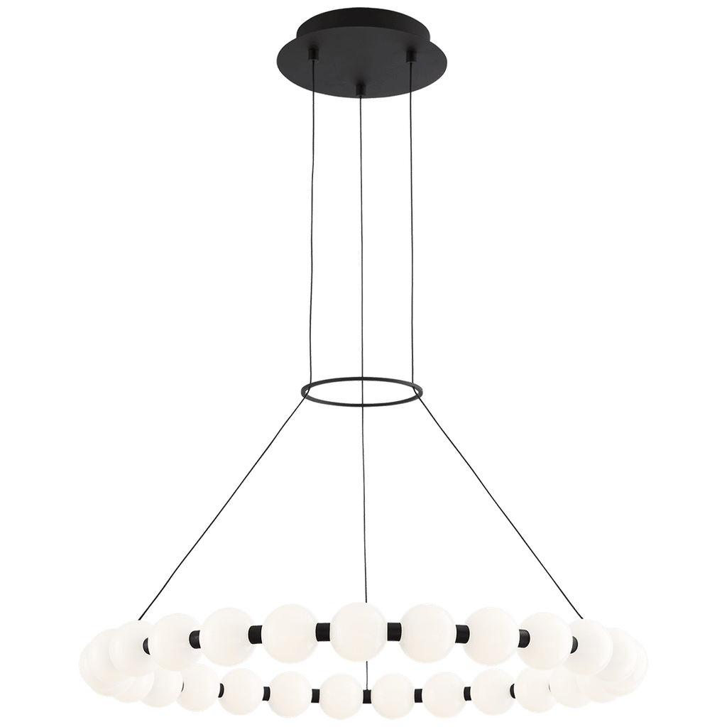 Orbet 30 Chandelier, Nightshade Black