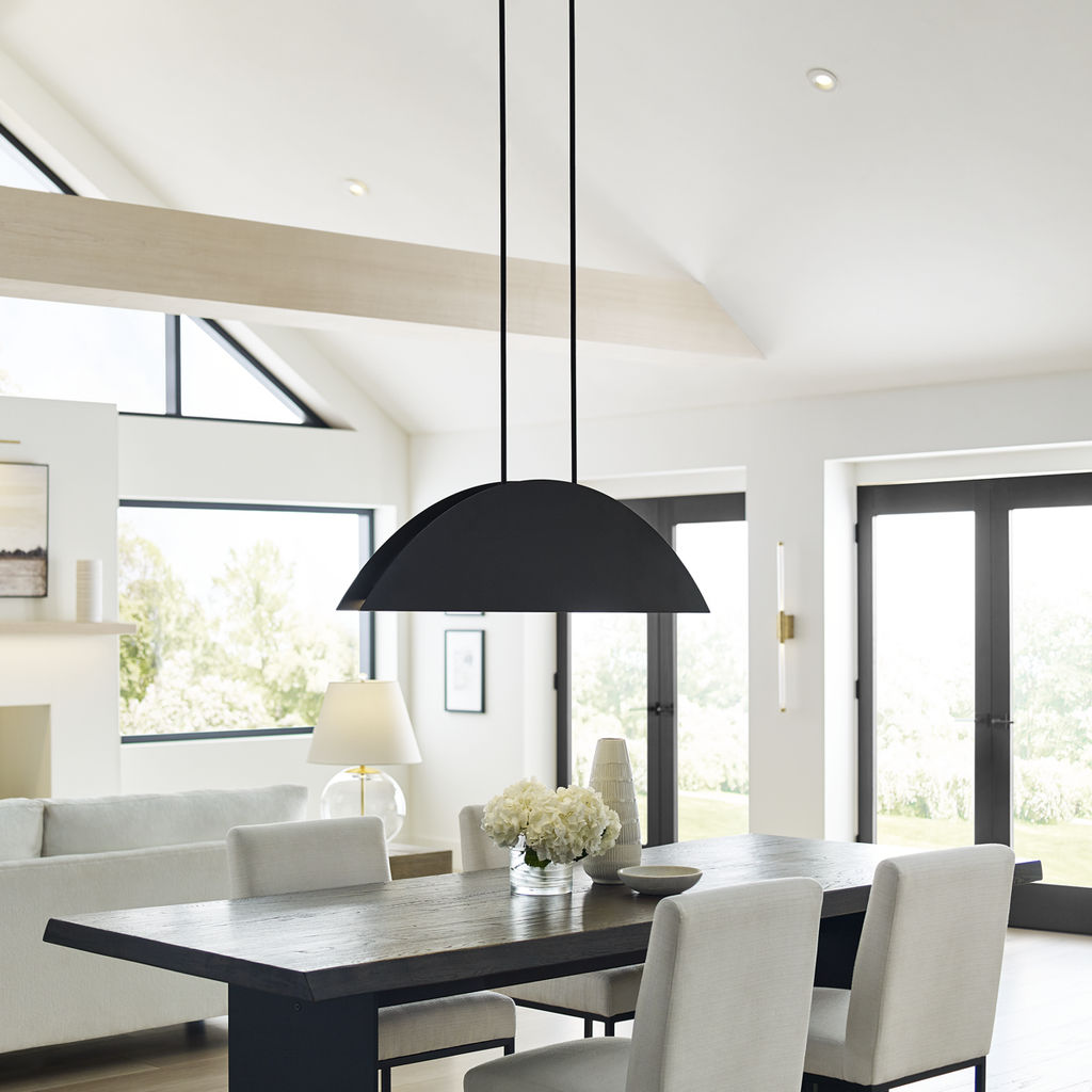 Bau 50" Linear Suspension, Nightshade Black