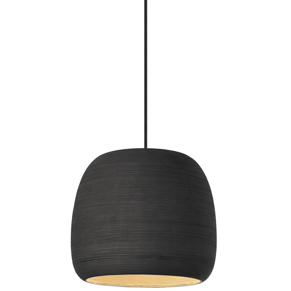 Karam Small Pendant, Black/Black