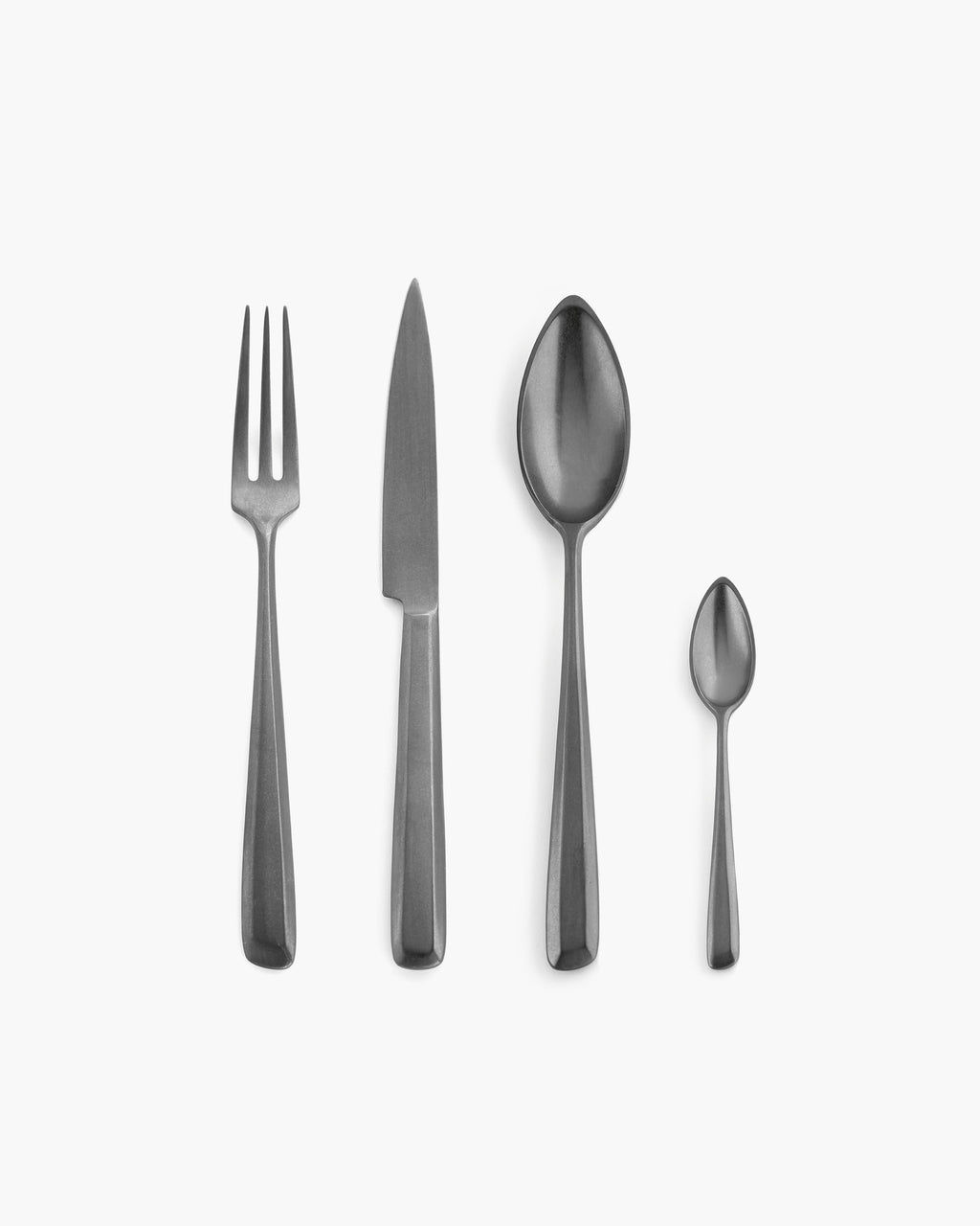 Box Cutlery 24 Pcs Anthracite Zoe