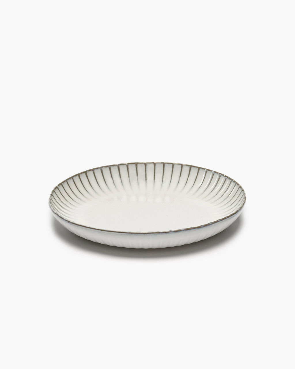Serving Bowl M White Inku