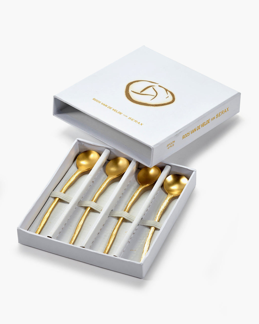 Coffee Spoon Cutlery Set 4 Pcs Gold