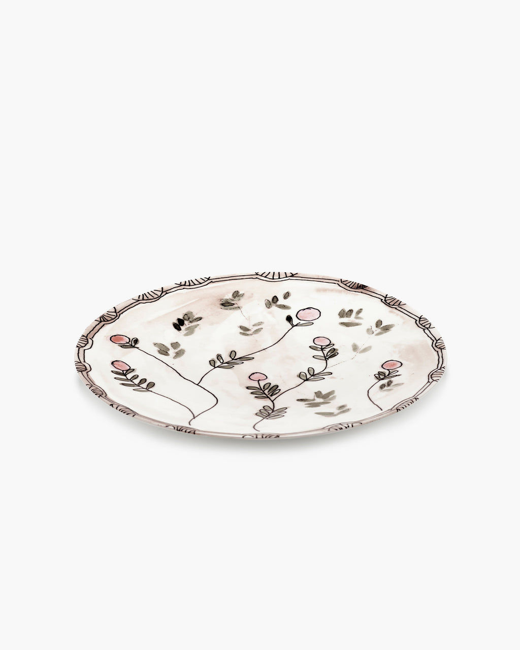 Serving Plate L Mirtillo Nude Mf