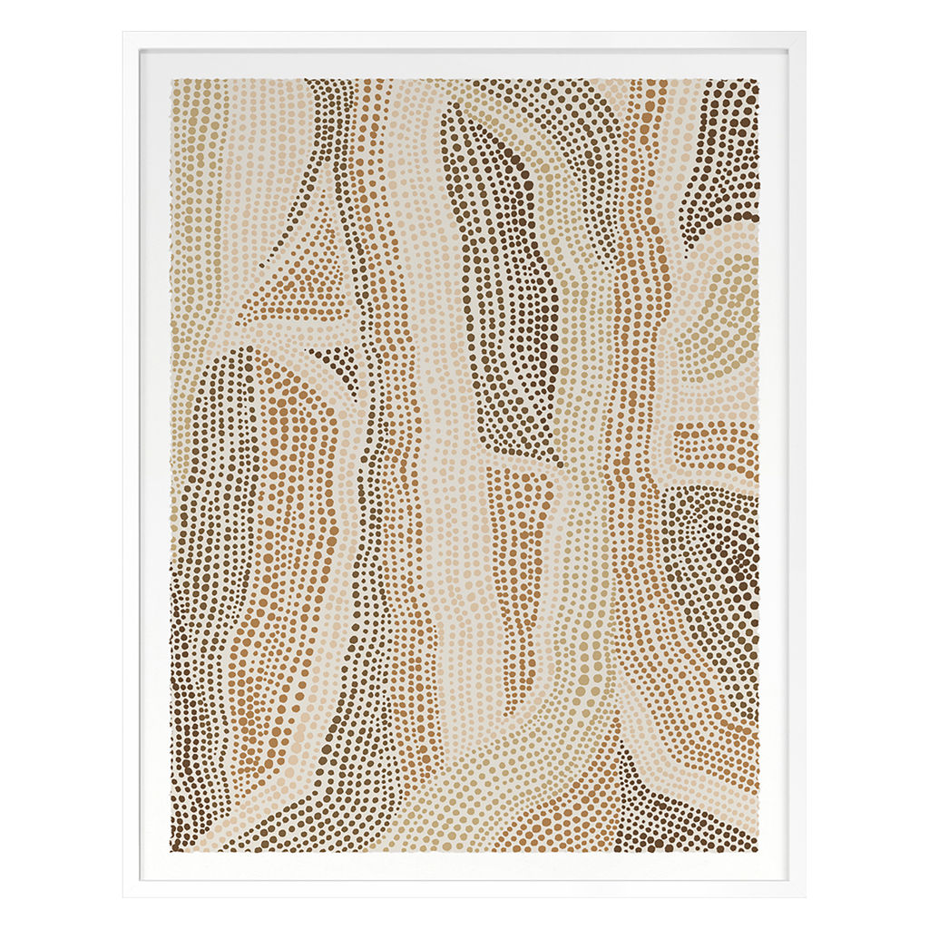 Dot Pattern 5 In Clay Tones