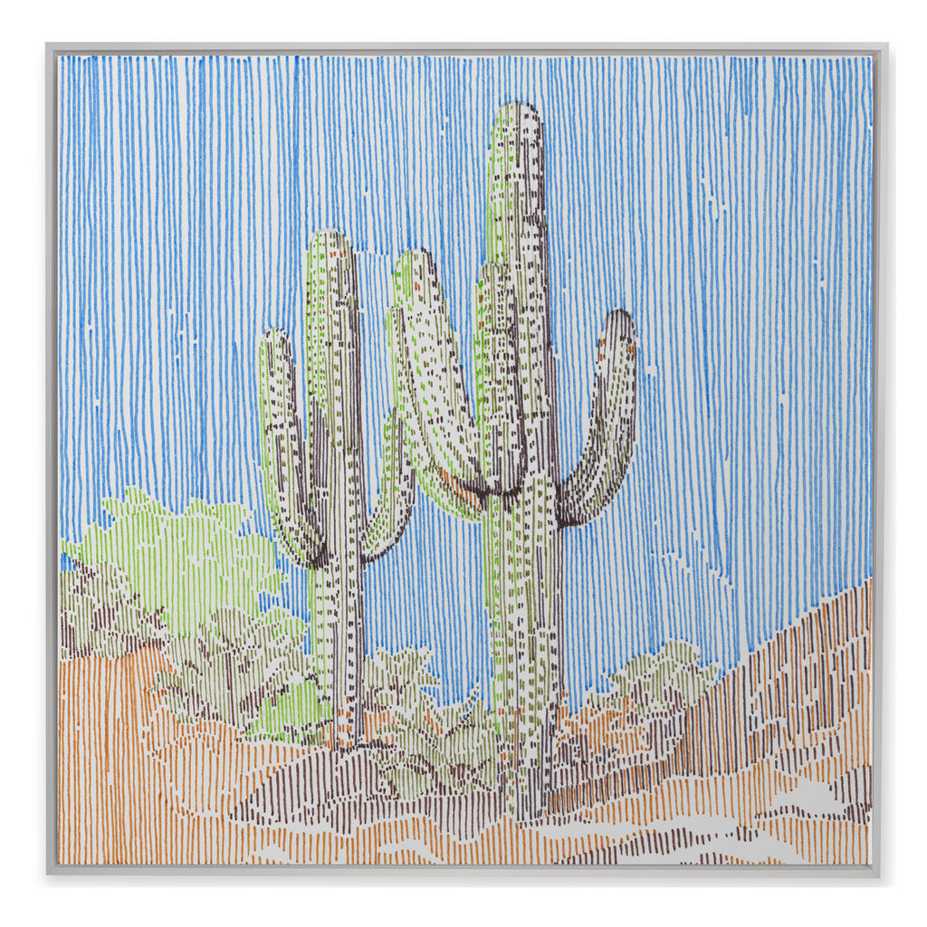 Cactus In Stripes 2