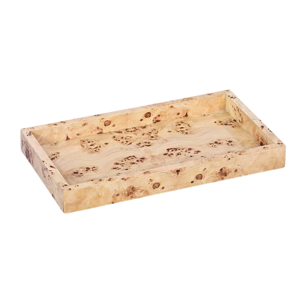 Preview image for Tray Small Valet-Natural Burl