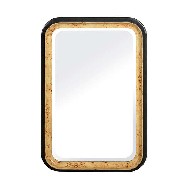Morehead Mirror-Natural Burl
