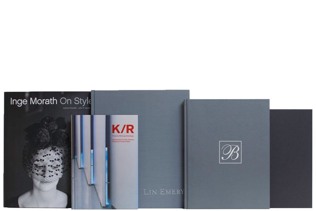 Modern Decorative Books In Charcoal (12"H)